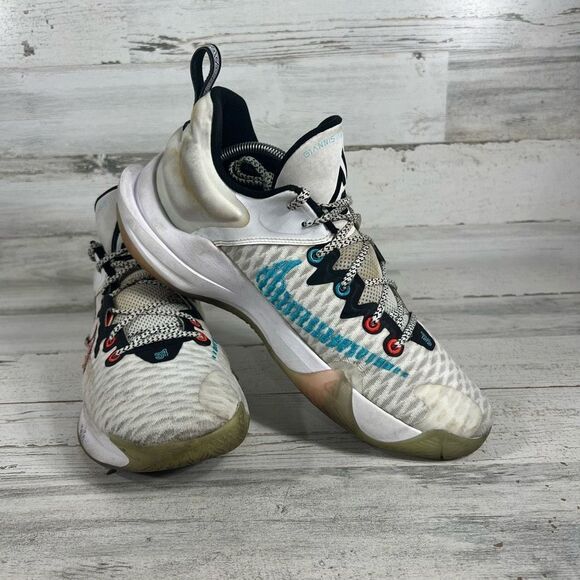 Nike Mens Giannis Immortality Force Field Shoes  White Athletic‎ Sneakers US 12 - Picture 6 of 8